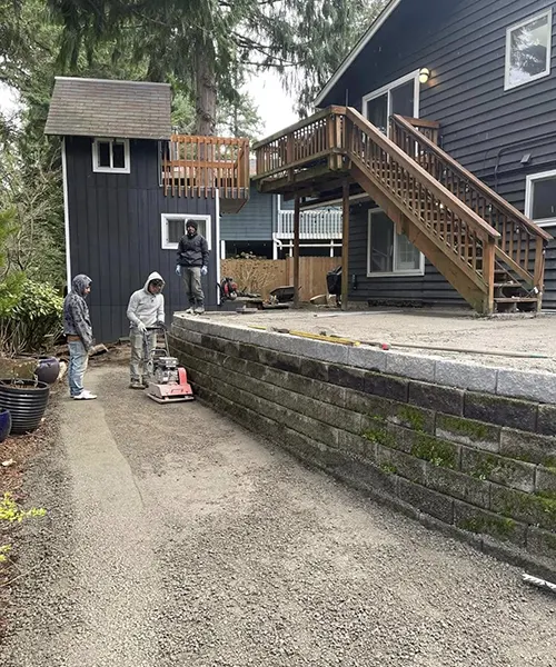 Retaining Walls & Patios in Shoreline 
